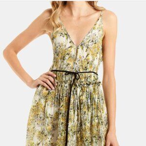 Supernatural by Secret Mission NWT Benazir Georgette Dress Floral Medium MSRP268
